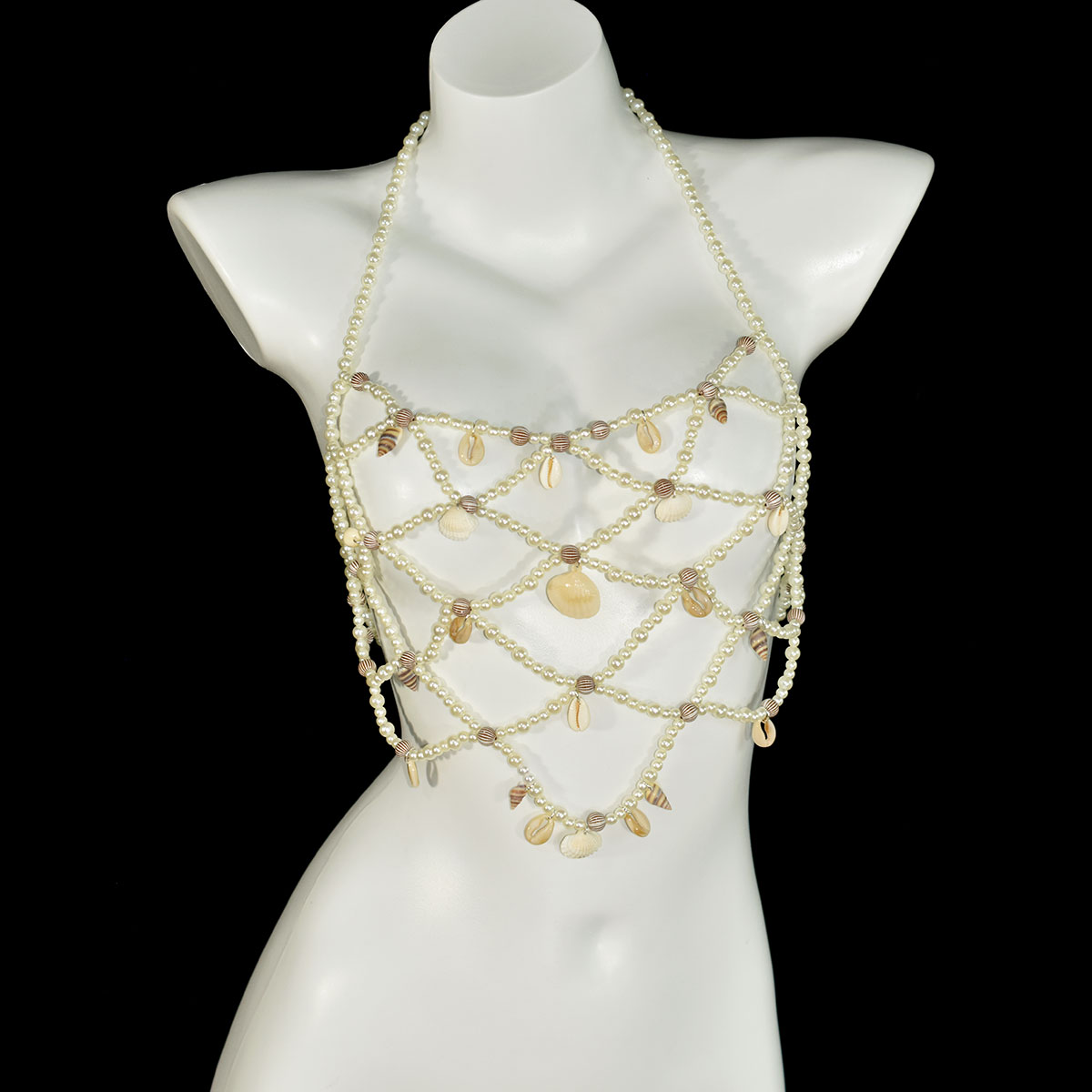 Fashion Imitation Pearl Bra Wa - Body Jewelry Retainers review and price