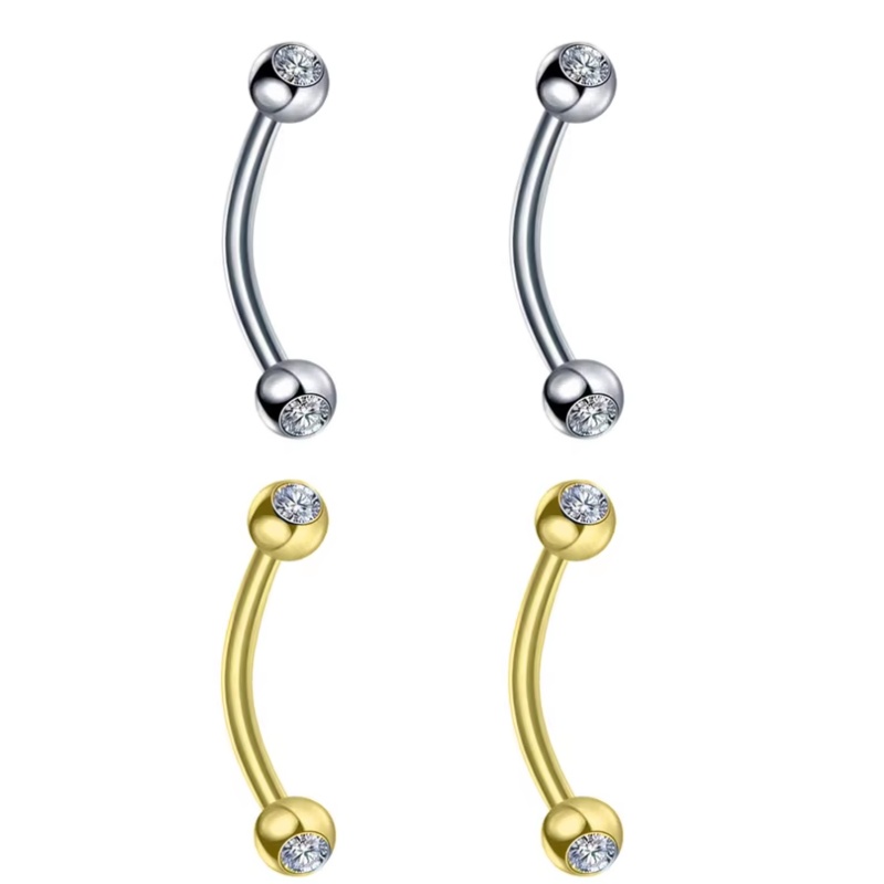 2PCS Body Jewelry 16G Daith Ea - Body Jewelry Surgical Steel review and price