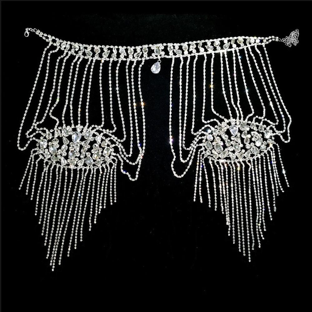 Luxurious Design Rhinestone Sh - Body Jewelry Necklace review and price