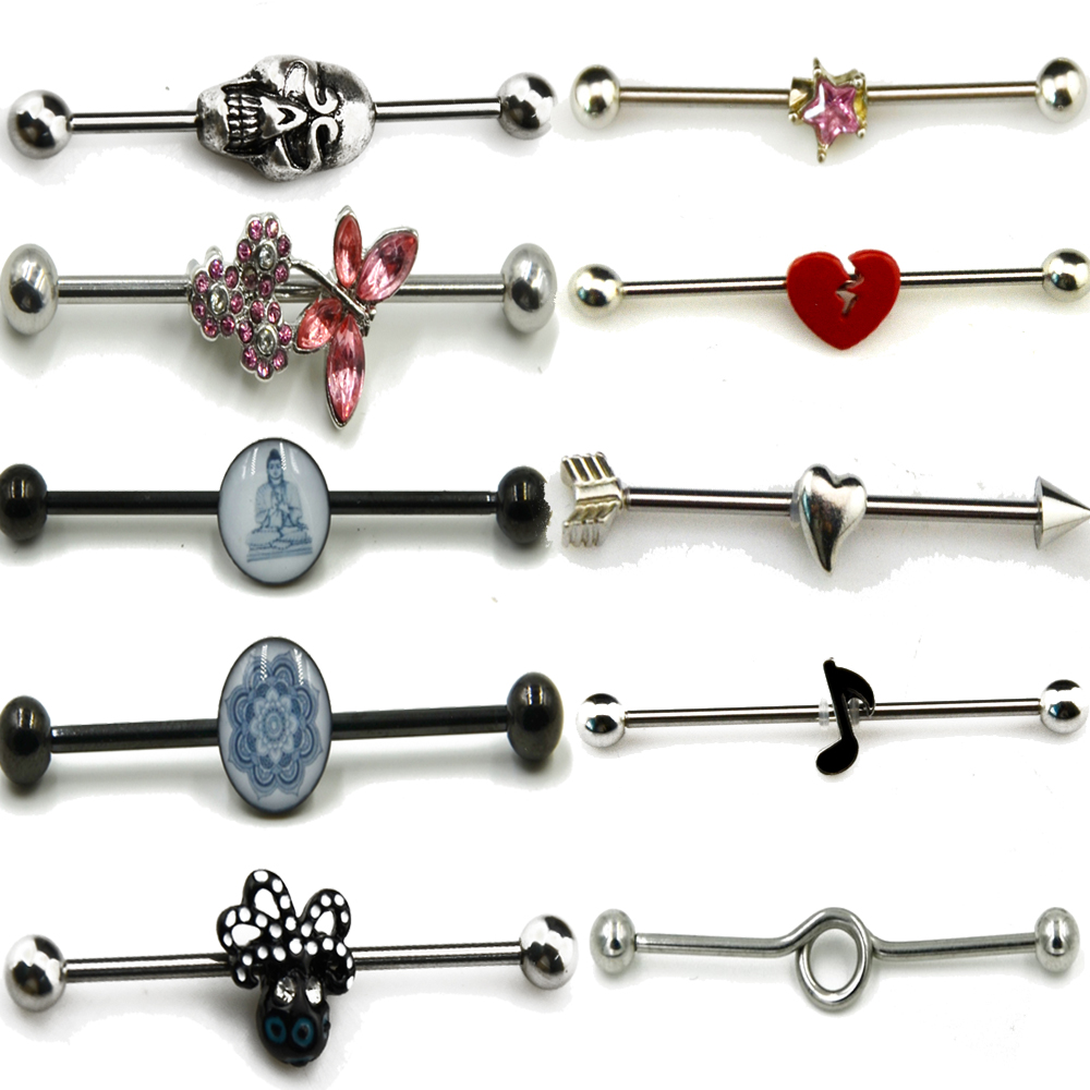 1Pcs  Surgical Steel New Diffe - Body Jewelry Surgical Steel review and price