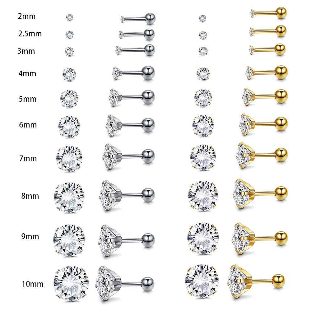 1Pair Surgical Steel Catch Rou - Body Jewelry Surgical Steel review and price