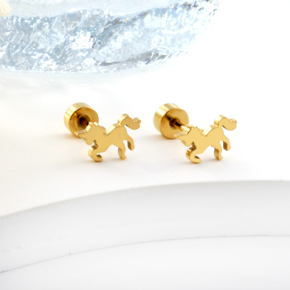 LUXUKISSKIDS 1pairs Small Ear  - Body Jewelry Surgical Steel review and price